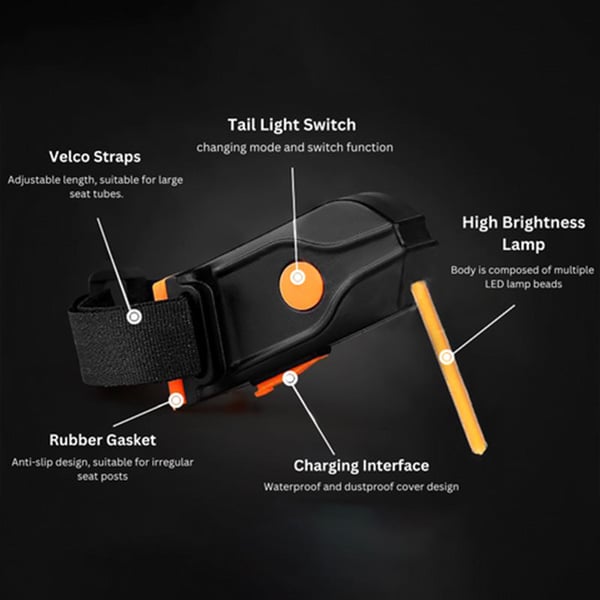 ✨LED Bike Tail Light