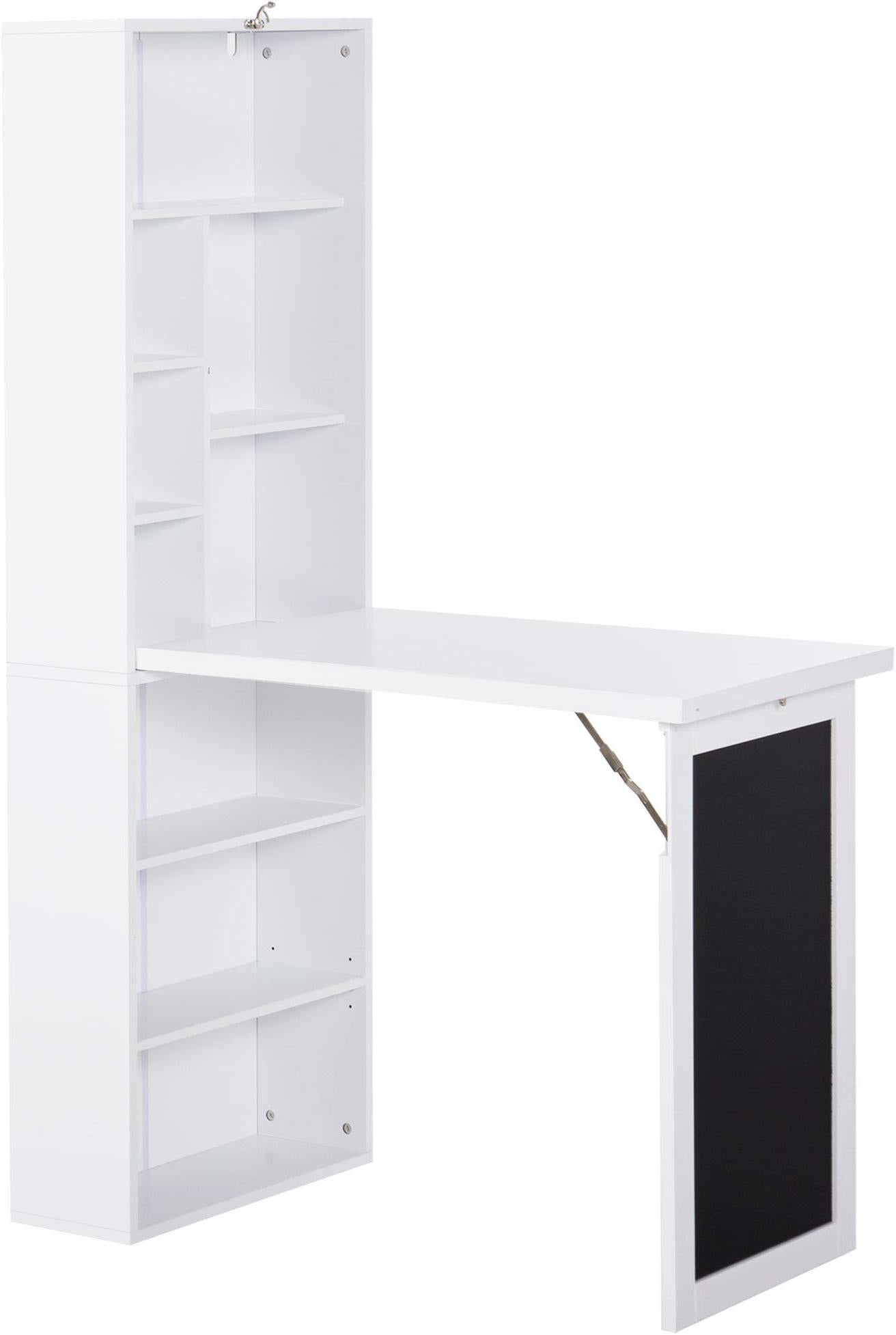Fold-Out Convertible Writing Table
