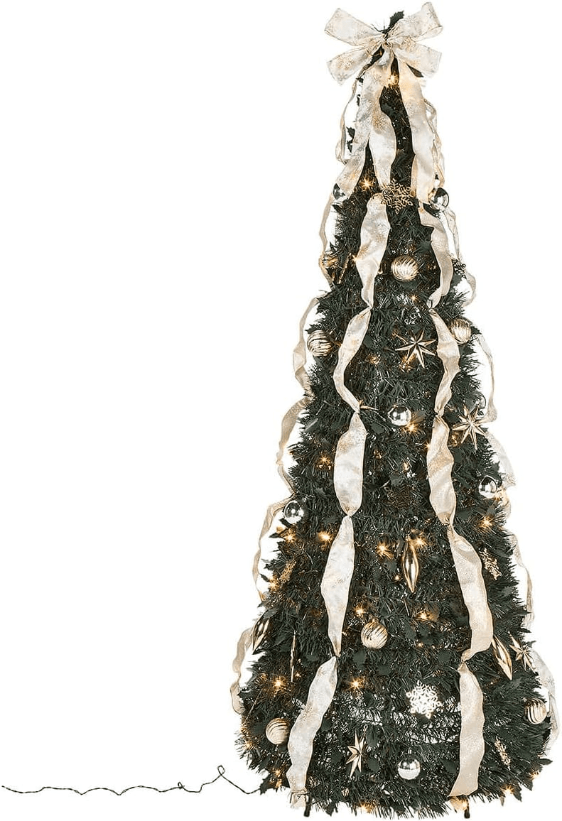 🎄Foldable lighted Christmas tree