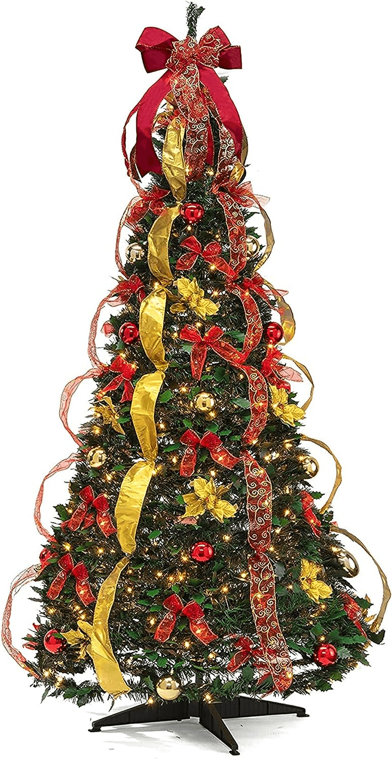 🎄Foldable lighted Christmas tree