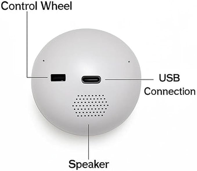 Memory Ball - Memory Ball Light, 3D Video Crystal Ball Projector Night Light, Living Room, Home Decoration, Holiday and Birthday Gifts and Christmas