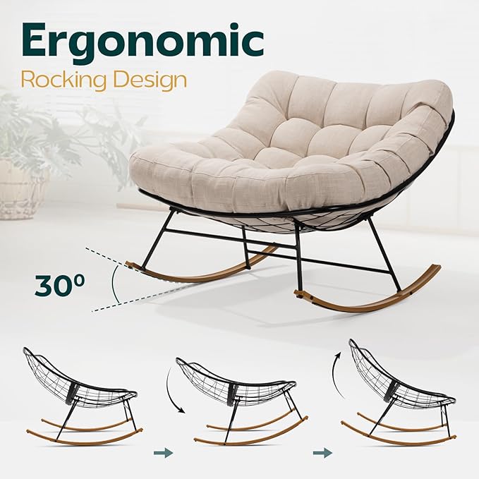 🪑Rocking chairs that can be used indoors or outdoors