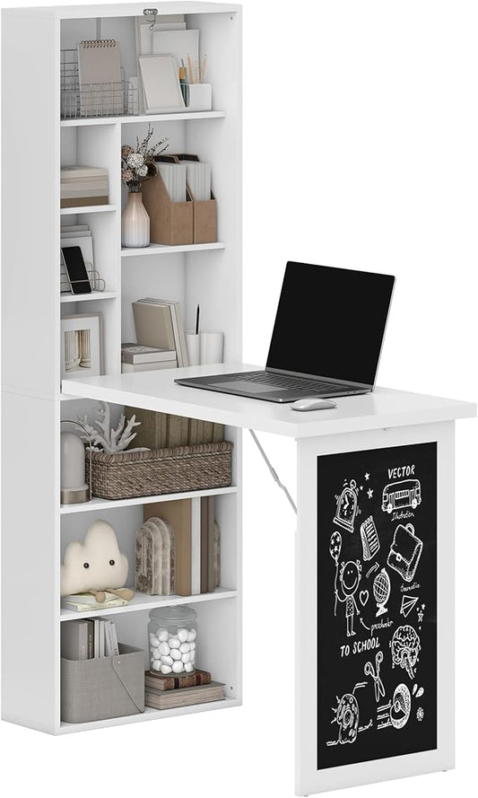 Fold-Out Convertible Writing Table