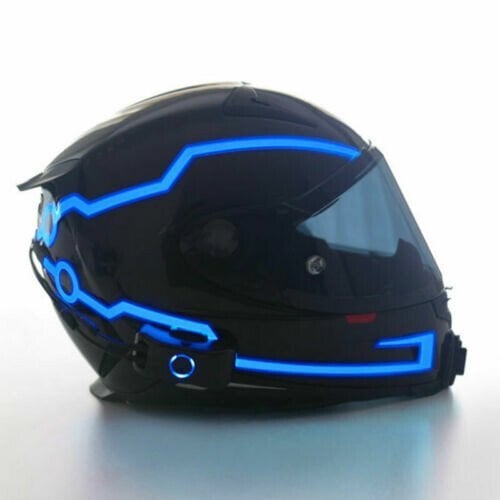 🔥Motorcycle Helmet Light LED DIY Helmet LED Light Motorbike Reflective Strips