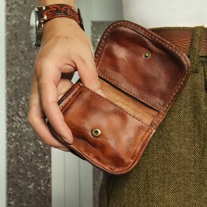 🔥100% Handmade - Vintage Cowhide Wallet