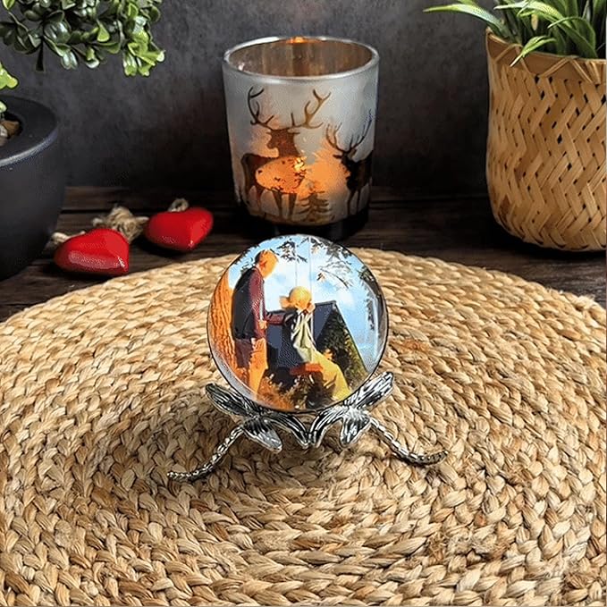 Memory Ball - Memory Ball Light, 3D Video Crystal Ball Projector Night Light, Living Room, Home Decoration, Holiday and Birthday Gifts and Christmas