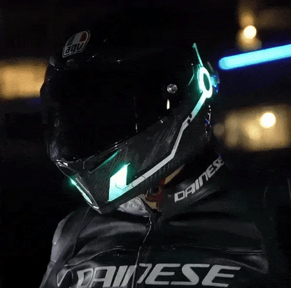 🔥Motorcycle Helmet Light LED DIY Helmet LED Light Motorbike Reflective Strips
