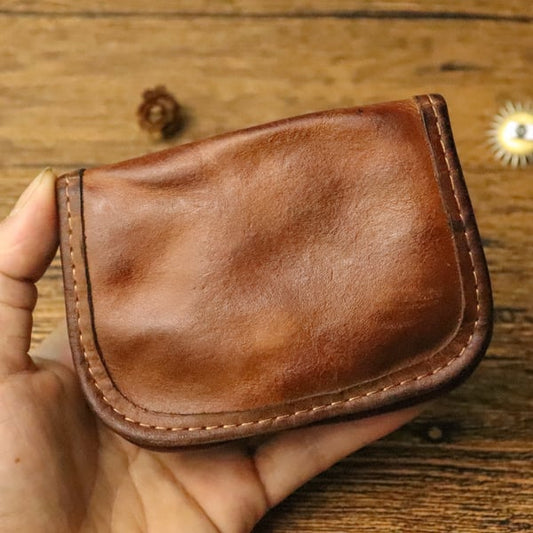 🔥100% Handmade - Vintage Cowhide Wallet